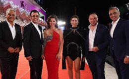 Gökçe Bahadır, Burcu Özberk ve Salih Bademci, Lexus ile 79. Venedik Uluslararası Film Festivali’nde Kırmızı Halıdaydı